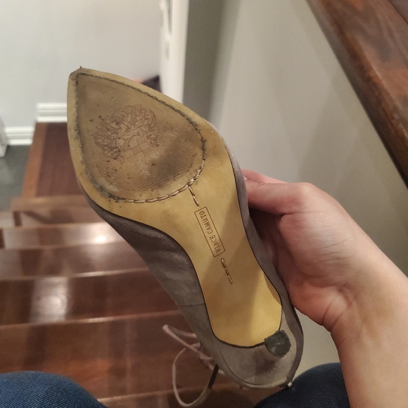 Vince Camuto Lace-up Heels - Picture 4 of 8